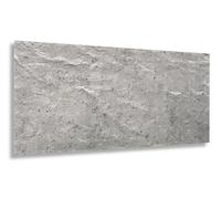 Panneaux 3D en polystyrène XPS - Revêtement mural et de plafond en aspect béton gris foncé en 3D, épaisseur de 3 mm - 100x50 cm 20 m² - 40 pièces