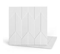 Panneaux 3D en souple pur polystyrène XPS PS, panneau de plafond 50x50cm, décors muraux, revêtement mural, de 2-3 mm d'épaisseur (6m², 0849)