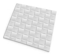 Panneaux 3D en souple pur polystyrène XPS PS, panneau de plafond 50x50cm, décors muraux, revêtement mural, de 2-3 mm d'épaisseur (25m², 0816)