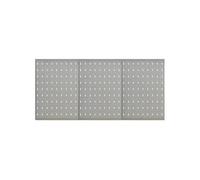 Panneaux à chevilles muraux 3 pcs 40x58 cm Acier
