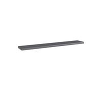 Panneaux bibliothèque 4 pcs Gris brillant 60x10x1,5cm Aggloméré