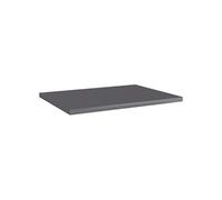 Panneaux bibliothèque 4pcs Gris brillant 40x30x1,5cm Aggloméré