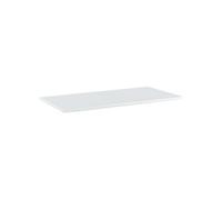 vidaXL Panneaux bibliothèque 8pcs Blanc brillant 80x40x1,5cm Aggloméré Blanc G