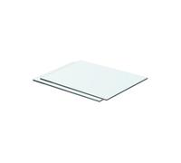 vidaXL Panneaux d'étagère en verre transparent 40 x 25 cm – 2 pcs