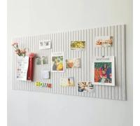 Panneaux d'affichage muraux en feutre avec ruban adhésif amovible, tableau décoratif pour photos, agendas, notes, organiseur de punaises (camel clair 40x60cm)