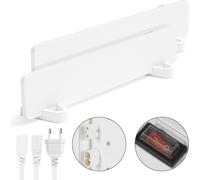 Panneaux de chauffage infrarouge Ikodm 2, 50 W, indice de protection IP44, avec câble de connexion, couleur blanche