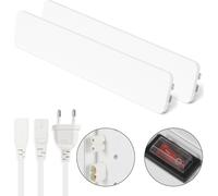 Panneaux de chauffage infrarouge ISOISL 2, 50 W, indice de protection IP44, avec câble de connexion, couleur blanche