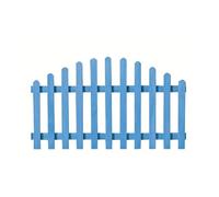 Panneaux de clôture d'extérieur en bois robustes et faciles à installer, clôture rustique pour parterres de jardin et pelouses