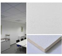 Panneaux de contre-plafond en fibre minérale texturée Sanded 60 x 60 x 1,2 - 5,04 m² (14 pièces) Lot de 14 panneaux Lay-on