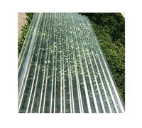 Panneaux de serre en polycarbonate de 1,2 mm, plaque d'éclairage du jour en FRP, imperméable à isolation thermique pour une transmission optimale de la lumière dans la croissance des plantes en plein