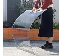 Panneaux de toit en acrylique transparent - Feuilles de polycarbonate résistantes aux intempéries pour serres, abris d'autobus, solutions de toiture de rechange