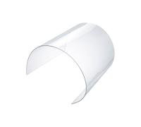 Panneaux de toit transparents en polycarbonate de 1,2 mm, feuille de plastique acrylique, imperméable, pour serre, abri de jardin, abris auto, 0,6 x 10 m, facile à couper