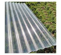 Panneaux de toiture en Polycarbonate ondulé pour puits de lumière de Piscine - Isolation Thermique en Fibre de Verre