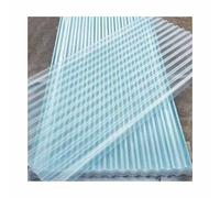 Panneaux de toiture en polycarbonate transparent, feuilles de plastique ondulé de 0,9 m de large pour serres, patios et abris de jardin, panneaux d'éclairage de toit de rechange durables