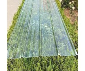 Panneaux de Toiture Transparente de 1,2mm,Feuille de Toit Isolation,Plaque Ondulées en FRP,Tôle de Toit Imperméables,Pour Remplacement de Serre,1/2/6/9/11/14 Pièces (0.9x0.6m/35x24in,1 Pcs)
