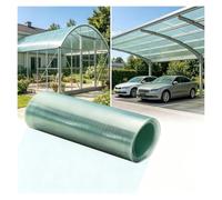 Panneaux de Toiture Transparente Feuille de Toit en Plastique Transparent | Protection Contre le Soleil pour Jardins, Terrasses, Abris de Voiture(0.6x3m)