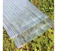 Panneaux de Toiture Transparente,Feuille de Toit,Tôle de Revêtement Mural (12 Pcs,0.9x1.55m)