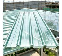 Panneaux de Toiture Transparente,Plaque ondulées,Feuille de Toit Sunshine (1 Pcs,0.9x1.55m)