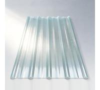 Panneaux de Toiture Transparents de Protection UV Et Étanches à La Pluie,Tôle Ondulée,Panneau de Remplacement pour Abri de Jardin,Feuille de Toiture Facile à Installer (0.9x0.5m,15 Pcs)