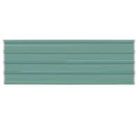 Panneaux de toiture vidaXL, 12 pièces, vert, 129 x 45 cm, acier galvanisé