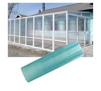 Panneaux D'éclairage Naturel Transparents Feuille Toit Transparente | Serres Panneaux Toiture Isolants pour Garages Abris Phytosanitaire Serres et Bâtiments Industriels(0.8x3m/2.62x9.84ft)
