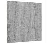 Panneaux décoratifs en bois - vidaXL - 12 pièces - Sonoma gris - 30x30x0.3 cm - Intérieur & extérieur