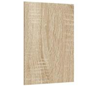 Panneaux décoratifs en bois - vidaXL - Blanc - 30x42x0,3 cm - 12 pièces - Surface lisse - Intérieur/extérieur