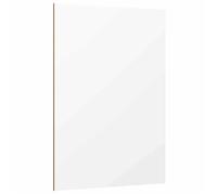 Panneaux décoratifs en bois - vidaXL - Blanc - 30x42x0,3 cm - Lot de 50 - Intérieur et extérieur - Esthétique moderne