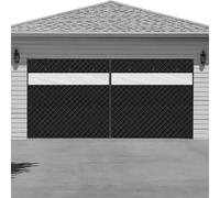 Panneaux isolants pour portes de garage, dimensions 274 x 218 cm, couleur noire