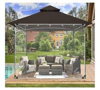 Panneaux Latéraux De Bâche Imperméable,Bâche Transparente 2.5x2/3.6x2.3m,Rideaux De Bâche Clairs Extérieurs pour Patio Porche Pergola,Couverture De Bâche PVC avec Oeillets,Clear-4.2x2.3m/13.8 * 7.5ft