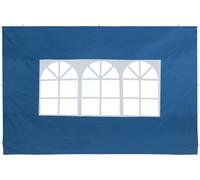 Panneaux latéraux pour gazebo, 2 pièces, bleus, 3 x 2 m, fermeture à glissière