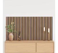 Panneaux muraux 2 pcs Naturel 60,5 x 60 cm