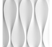 panneaux muraux 3D Panneaux de plafond Panneaux Sablier Styrofoam Isolation thermique EPS (4pcs = 1qm) 2cm d'épaisseur !