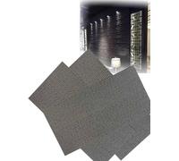 Panneaux muraux Effet Pierre, Lot de 3, placage Pierre PU Gris foncé, liseré Vieilli à Motifs fluides pour fontaines et Murs d'accent, idéal pour la décoration intérieure et extérieure