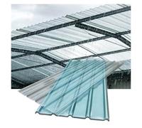 Panneaux Serre en Polycarbonate Panneaux Toiture pour Pergola 1,2mm | Plaque Toiture Ondulée Isolante pour Serre Jardin Abri Voiture Et Véranda(10PCS,120cm/47.2in)