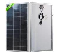 Panneaux solaires, construction durable, haut rendement, 1 panneau de 100 W, 18 V-a, 100 W-a