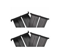 vidaXL Panneau solaire pour chauffage de piscine 4 pièces 80x620 cm