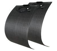 Panneaux solaires, design flexible, construction étanche, 2 pièces. 100