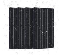Panneaux solaires flexibles de 2000 W, kit système solaire 500 W x 4, modules de cellules en silicium monocristallin, adaptés à la recharge solaire hors réseau