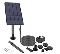 Panneaux solaires, Pompe à eau panneau solaire 5 W V 200 L/h avec piquet