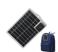 Panneaux solaires, sortie banque d'alimentation solaire, chargeur de | Chargeur de caméra de camping pour téléphone portable pour lanterne, ventilateur, batterie en plein air, randonnée, voyage