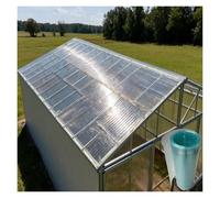 Panneaux thermiques transparents pour pera et abri de voiture - Housse de rechange résistante aux UV, à la pluie et à la pluie pour serres et abris de jardin, facile à nettoyer, 1,2 x 8 m