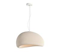 PANNN Suspension Wabi-Sabi Créatif Lampe À Suspension Moderne Pour Restaurant E27 Lustre Abat-jour Imitation Japonais Pierre Forme De Nid D'oiseau Pour Salle À Chambre Salon Cuisine Îlot Brun(A,50)