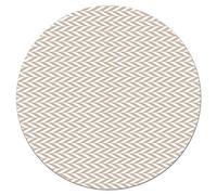Panorama Tapis du Sol Vinyle Ronde Cuisine Salle de Bain - Différentes Tailles - (Épis de Blé Roses 150x150 cm)
