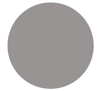 Panorama Tapis du Sol Vinyle Ronde Cuisine Salle de Bain - Modèle Gris Lisse 150x150 cm - Différentes Tailles