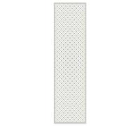 Panorama Tapis Vinyle Couloir Beige - 80x300 cm - Tapis Antidérapant Cuisine Lavable - Vinyle Sol Antifongique pour Intérieur et Extérieur