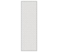 Panorama Tapis Vinyle Couloir Gris - 80x250 cm - Tapis Antidérapant Cuisine Lavable - Vinyle Sol Antifongique pour Intérieur et Extérieur