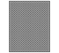 Panorama Tapis Vinyle Couloir Noir - 200x250 cm - Tapis Antidérapant Cuisine Lavable - Vinyle Sol Antifongique pour Intérieur et Extérieur