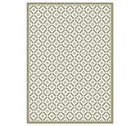 Panorama Tapis Vinyle Couloir Vert - 100x140 cm - Tapis Antidérapant Cuisine Lavable - Vinyle Sol Antifongique pour Intérieur et Extérieur
