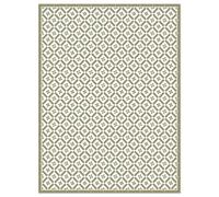 Panorama Tapis Vinyle Couloir Vert - 120x160 cm - Tapis Antidérapant Cuisine Lavable - Vinyle Sol Antifongique pour Intérieur et Extérieur